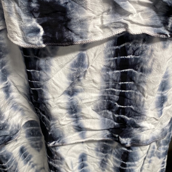 Impulse California blue & white tie dye tunic shirt - Picture 9 of 14